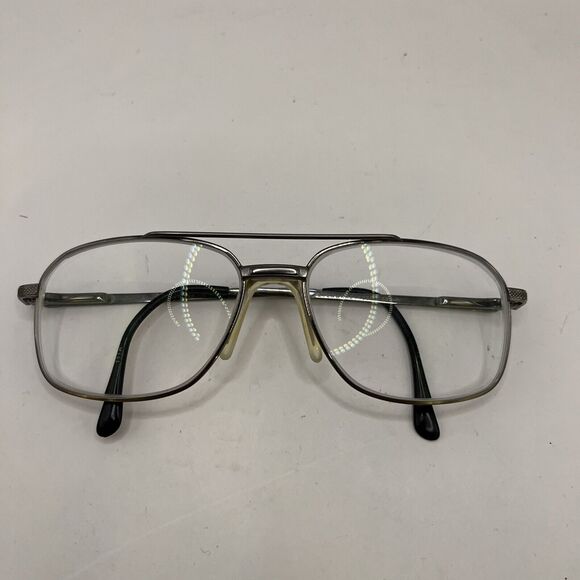 Stetson Eyeglasses 178 Zyloware 058 Designer Frames Only Silver 57-16-140 - Picture 2 of 6